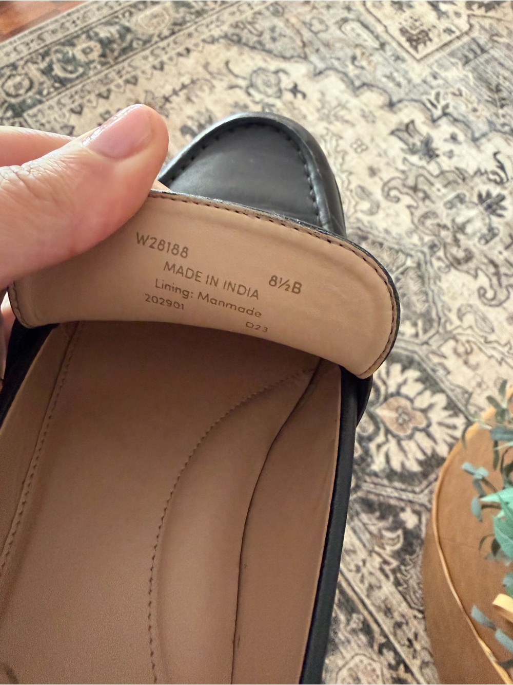 Cole Haan Classic Black Leather Loafers - Picture 8 of 8
